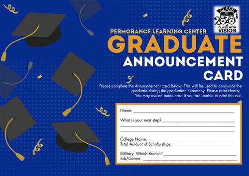 Announcement Card 
